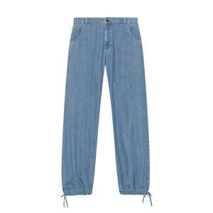 Mint Velvet Mid Indigo Balloon Jeans